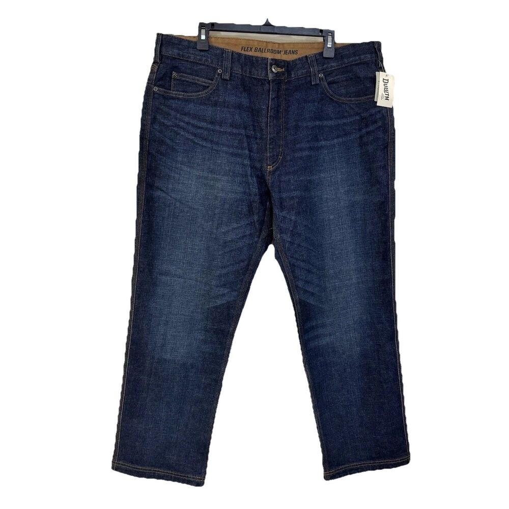 Duluth Trading Co Flex Ballroom Jeans Men's 40x30 Relaxed Workwear New Tags